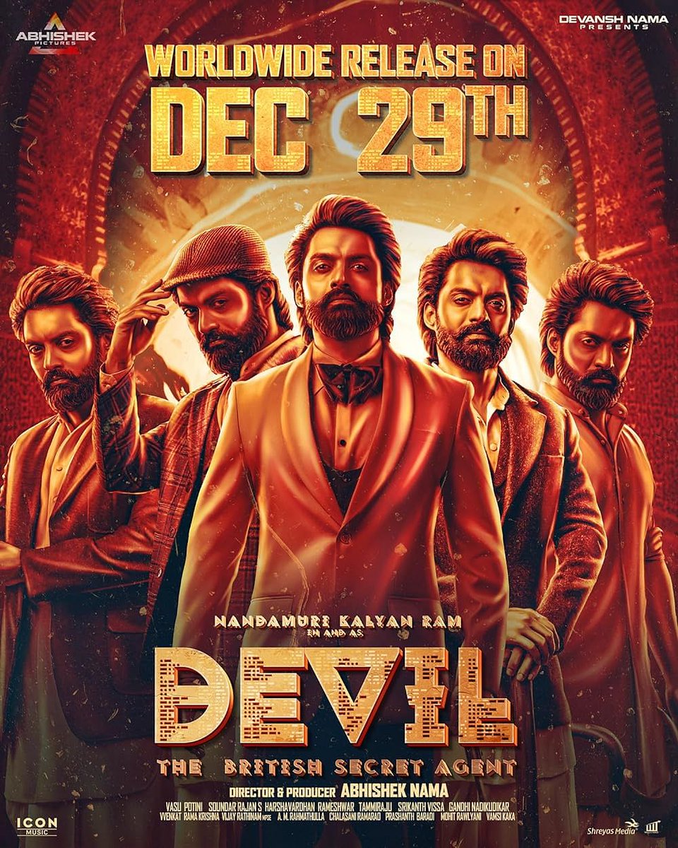 gatling_geek's tweet photo. Kalyan Ram delivers solid performance as a secret agent in this well-etched thriller-mystery film.
Houseful bookings & positive reviews everywhere
#Devil #KalyanRam #SamyukthaMenon #Salaar #DevilTheMovie #DevilReview #DevilMovie #DevilonDec29th
#SalaarCeaseFire #Prabhas https://t.co/Egp8piJJBe
