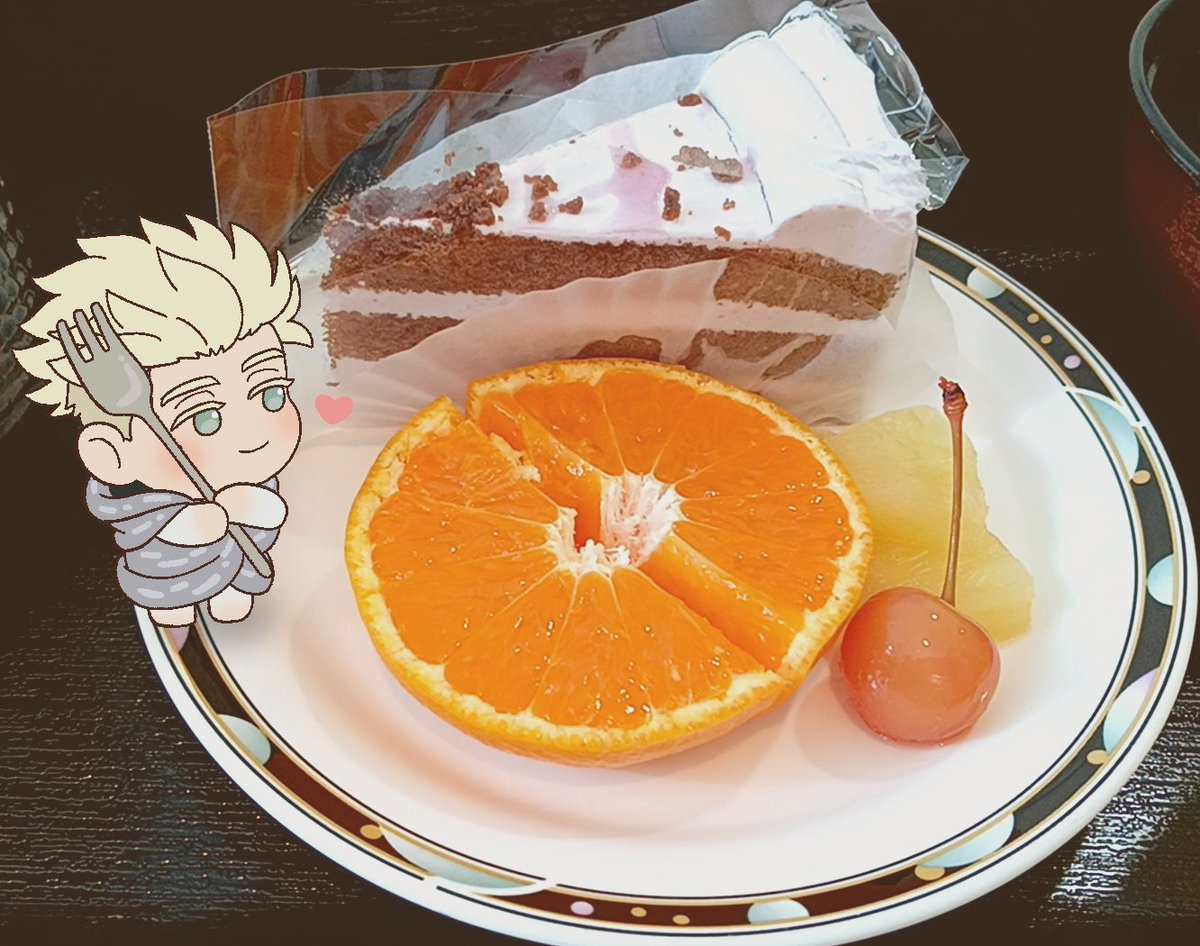 病院からのお祝い🍰