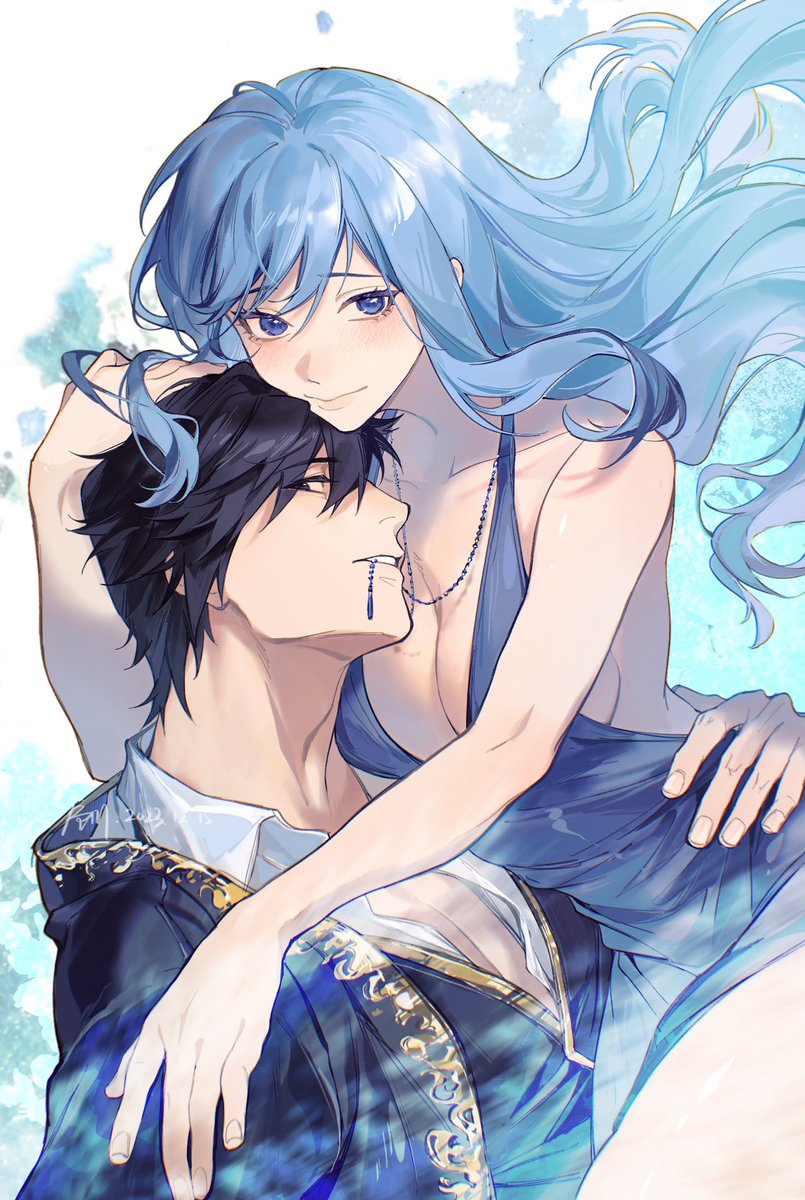 💙🩵
#FairyTail #グレジュビ #Gruvia