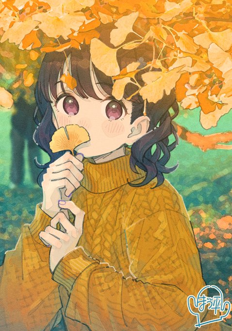 「紅葉 セーター」のTwitter画像/イラスト(新着)