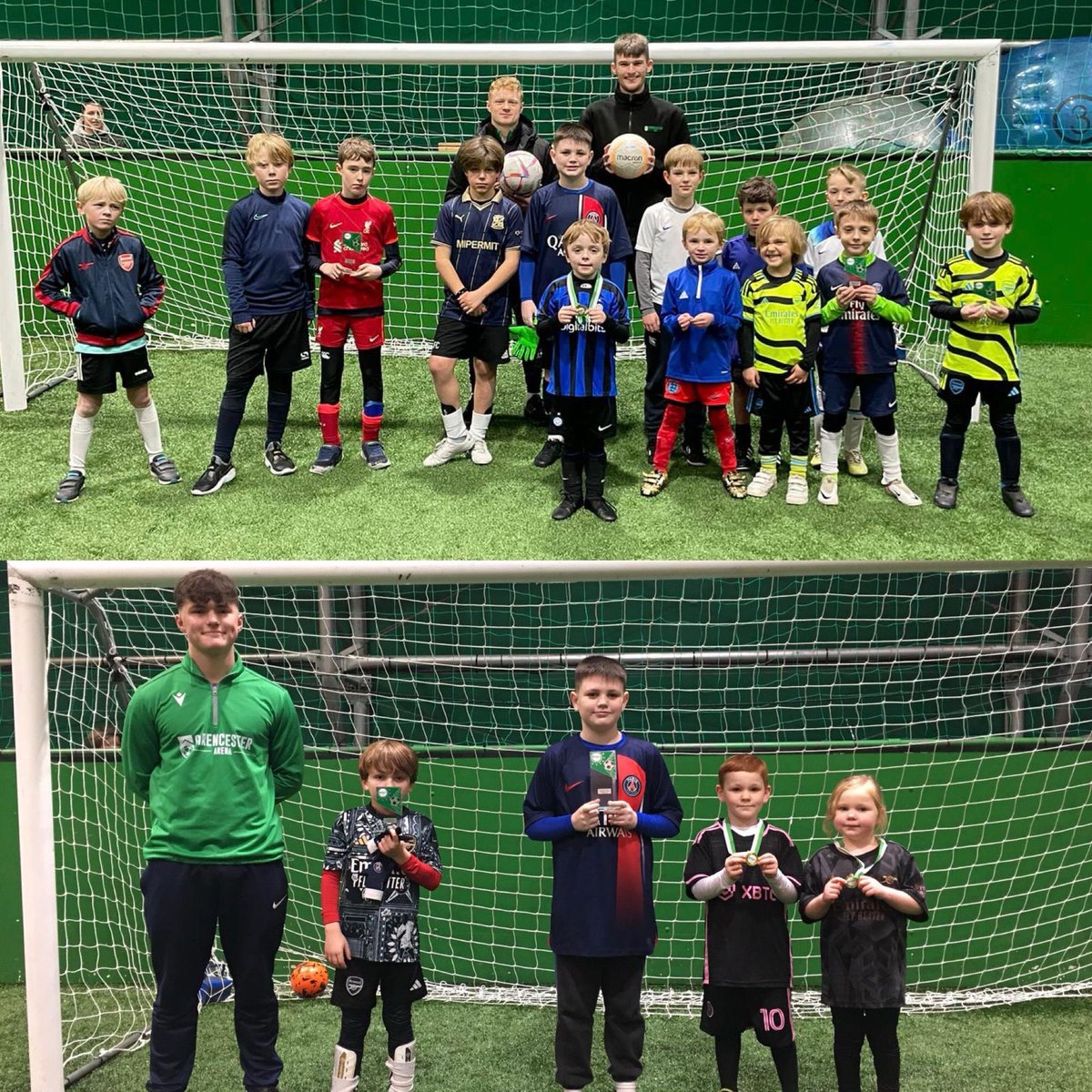 Christmas Holiday Course Week 1 ✅

Week 2 coming soon…. 🔜

We are still taking bookings for week two, dates below

Tuesday 2nd Jan (5-11yrs)
Wednesday 3rd Jan (5-11yrs)
Thursday 4th Jan (5-11yrs)
Friday 5th Janu (11-14yrs)

Visit our website cirencesterarena.co.uk to book on!