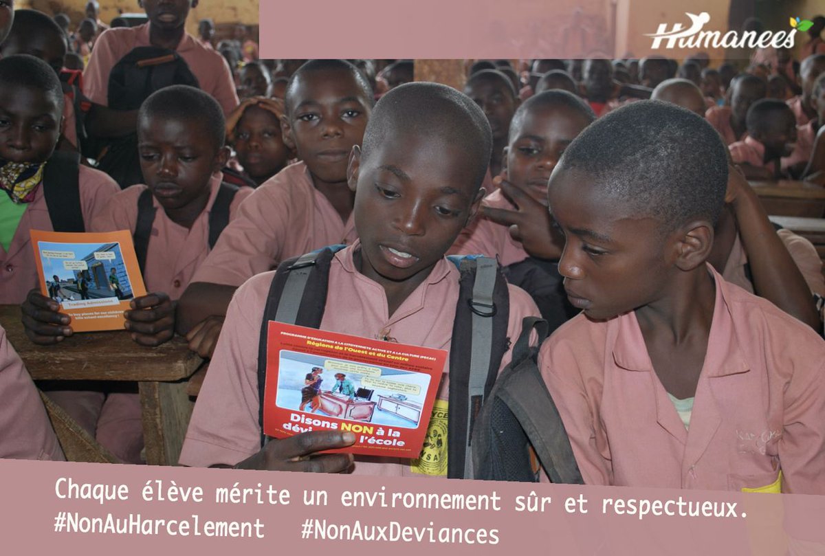 Let's build schools where respect is the norm, enforcing zero tolerance for bullying to ensure a fear-free learning environment. 📚💙 

#BullyingFreeEducation
#Acting4Wellbeing💫  
#ImpactingLives🤍
_We’re at the ❤️ of the action!_
2]

@VNUCameroun  @SDGaction  @zenunetwork
