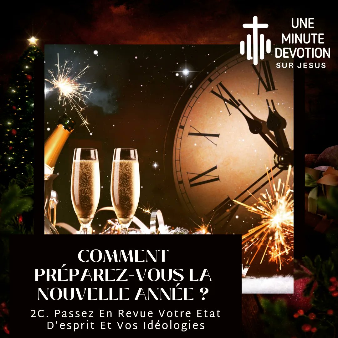 AMinJesusDev's tweet photo. Part 2C. Review Your Mindset and Ideologies
How do You Prepare for the new season that is upon us?
#PreparingFor2024
#PreparingForNewYear
#2024
#NewYear
#AMinuteJesusDevotional
#UneMinuteDeDévotionsurJésus https://t.co/AP3XHOAaa8