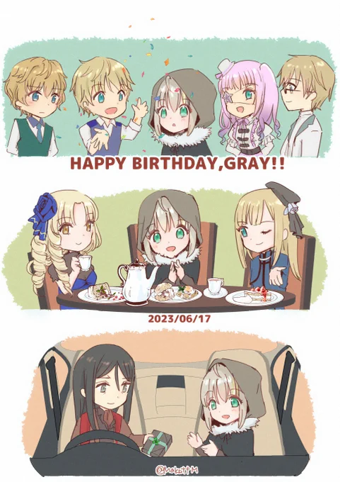 #2023年自分が選ぶ今年の4枚 
結構多人数描いた気がする 