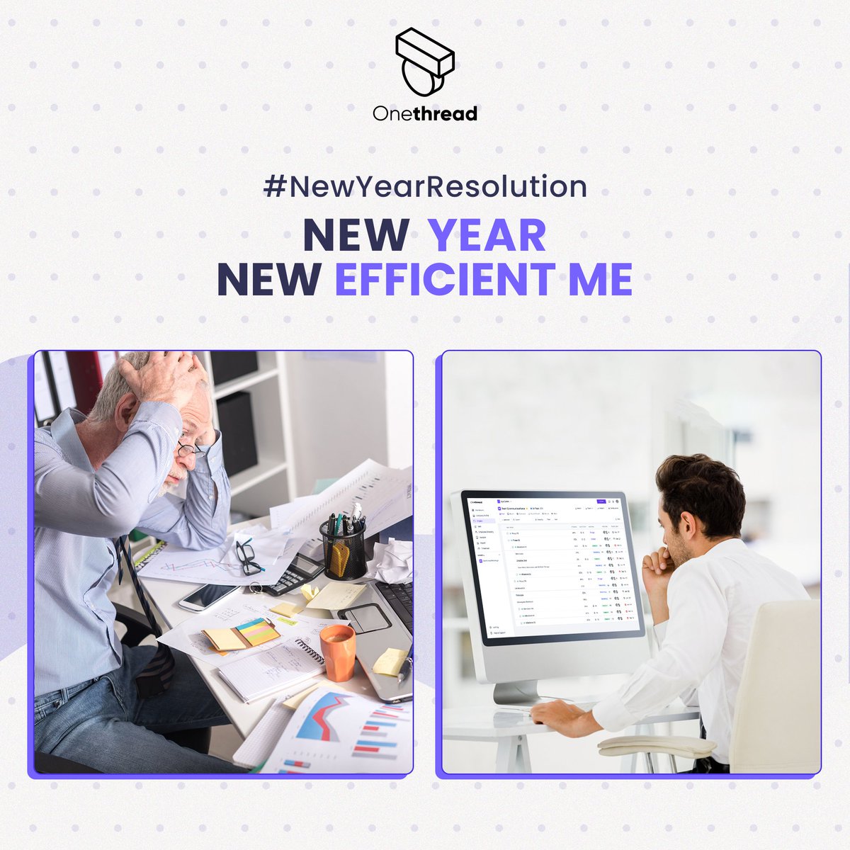 Onethread_app's tweet photo. Here's to being the best, most productive version of ourselves in the coming year! 🚀✨

Make your team a productive hub, get Onethread for project management.

FREE Demo: 
https://t.co/AciNcmM8KN

#Onethread #TaskManagement #ProjectManagement #WorkFromHome #ProjectManagement https://t.co/SOrT8E8wL4