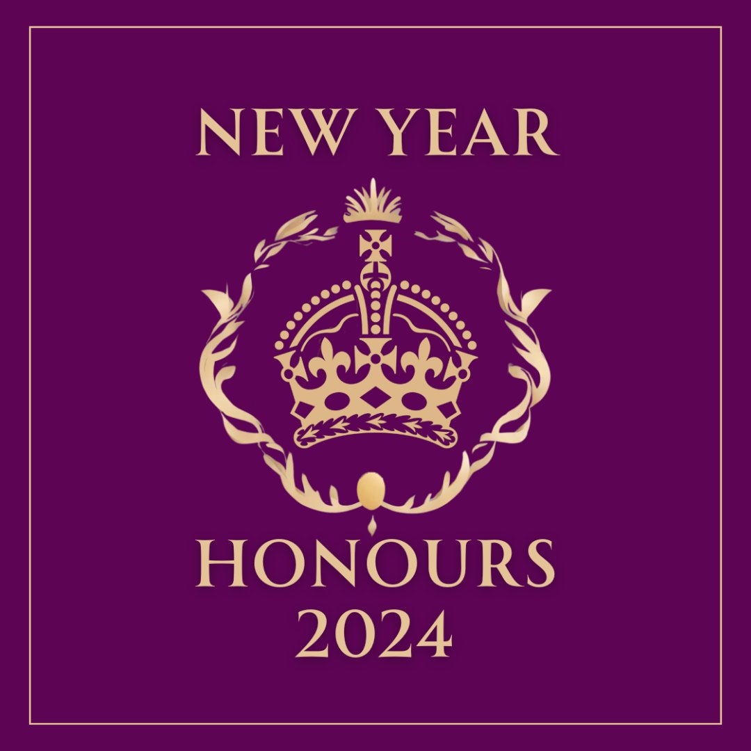 We're delighted to see many education, skills and children's services professionals included in the #NewYearHonours🏅

Congratulations to all of the extraordinary people across the UK receiving honours this year.

Find out more: 
ow.ly/Q1Oi50QmysZ

#NYHonours #KingsHonours