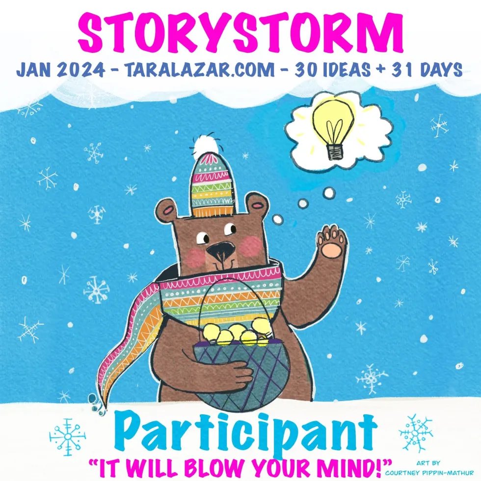 Very excited to participate in STORYSTORM!! 

Who else is doing this?! Thank you @taralazar for inspiring us to get those ideas on paper! 

#5amwritersclub #writingcommunity #author #kidlit #pb #newyear #newms #coffee