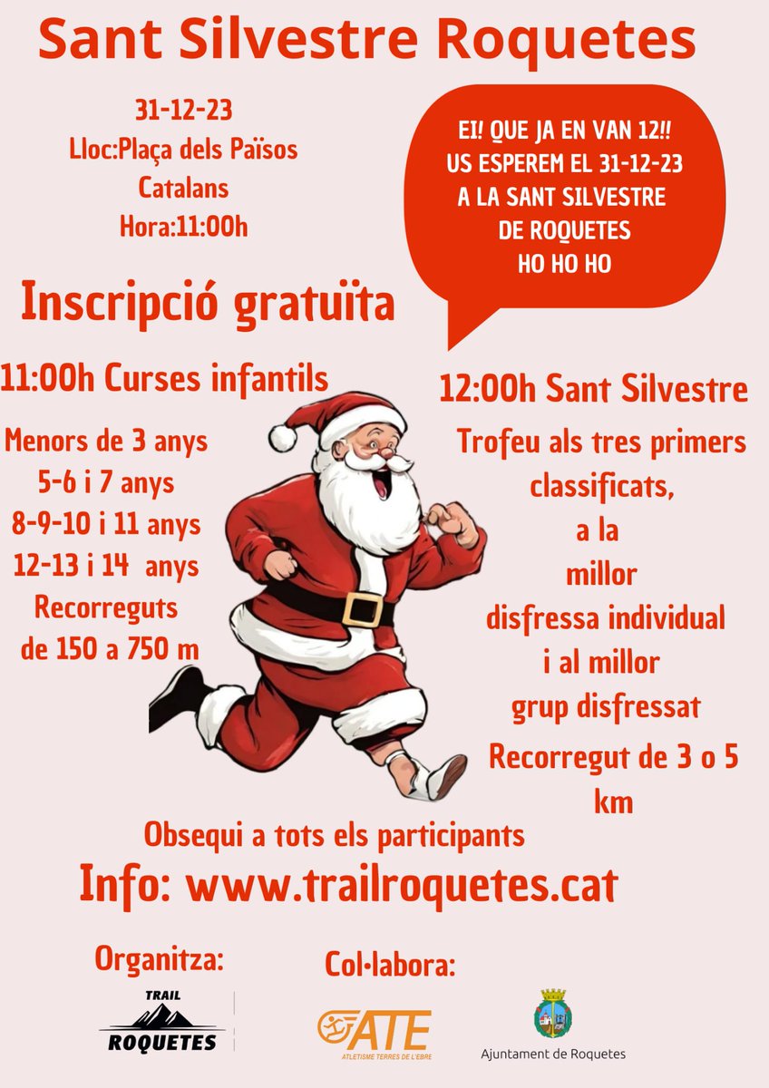 SANT SILVESTRE TRAIL ROQUETES 31/12/23