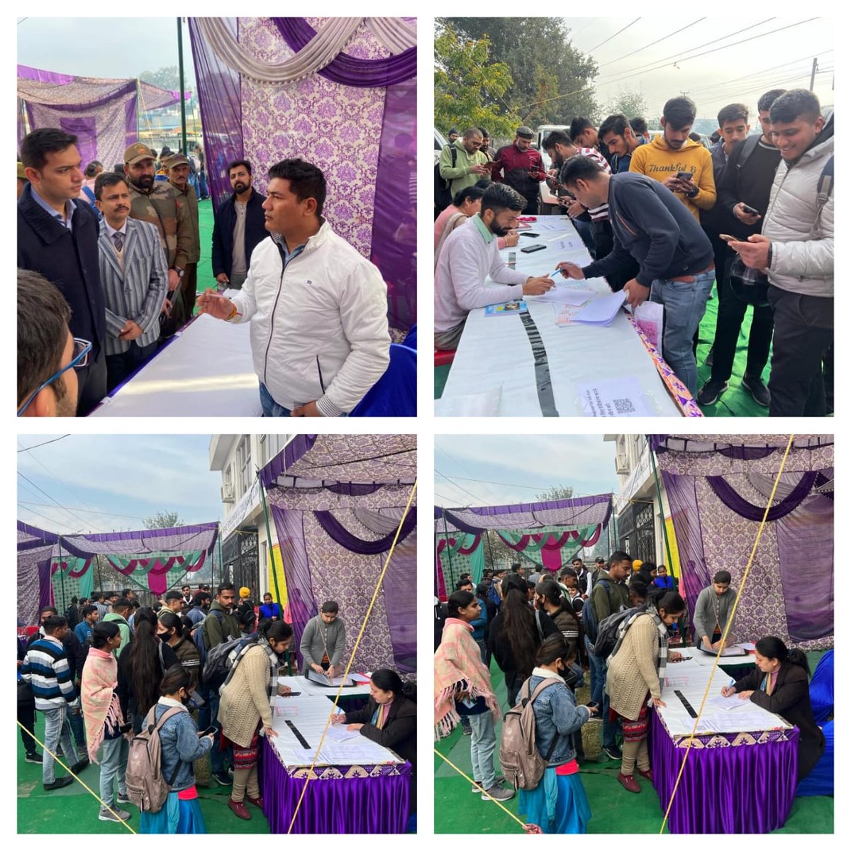 Information & PR, Kathua (@diprkathua) on Twitter photo The job fair witnessed the convergence of private & public sector companies,amplifying the chances of individual prosperity & economic growth.
Over 500 ambitious youngsters participated in the exclusive job fair at DECC Kathua, with 52 receiving on-the-spot job letters! <a href="/diprjk/">Information & PR, J&K</a> The job fair witnessed the convergence of private & public sector companies,amplifying the chances of individual prosperity & economic growth.
Over 500 ambitious youngsters participated in the exclusive job fair at DECC Kathua, with 52 receiving on-the-spot job letters! <a href="/diprjk/">Information & PR, J&K</a>