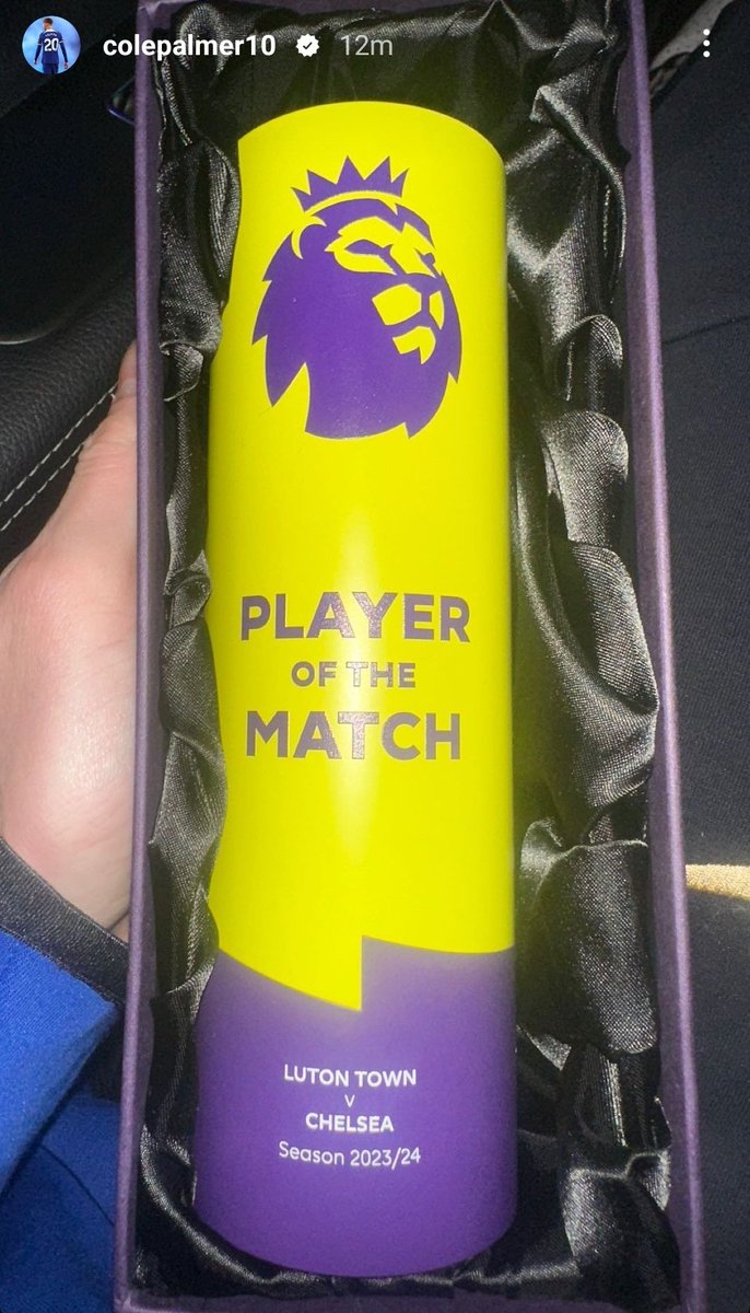 Well deserved.