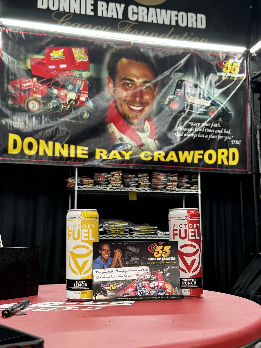 GOOOOOD MORNIN’ Tulsa ⛽️

$5 from EVERY CASE sold today will go to the Donnie Ray Crawford Foundation ♥️

Shop online @ DrinkVictory.com