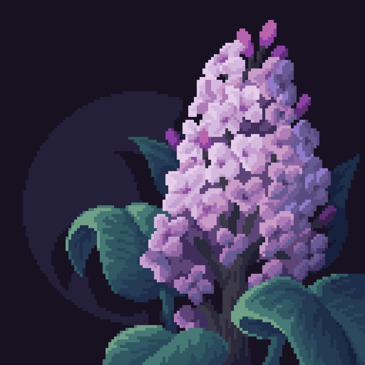 best smelling flower, no contest #pixelart #ドット絵