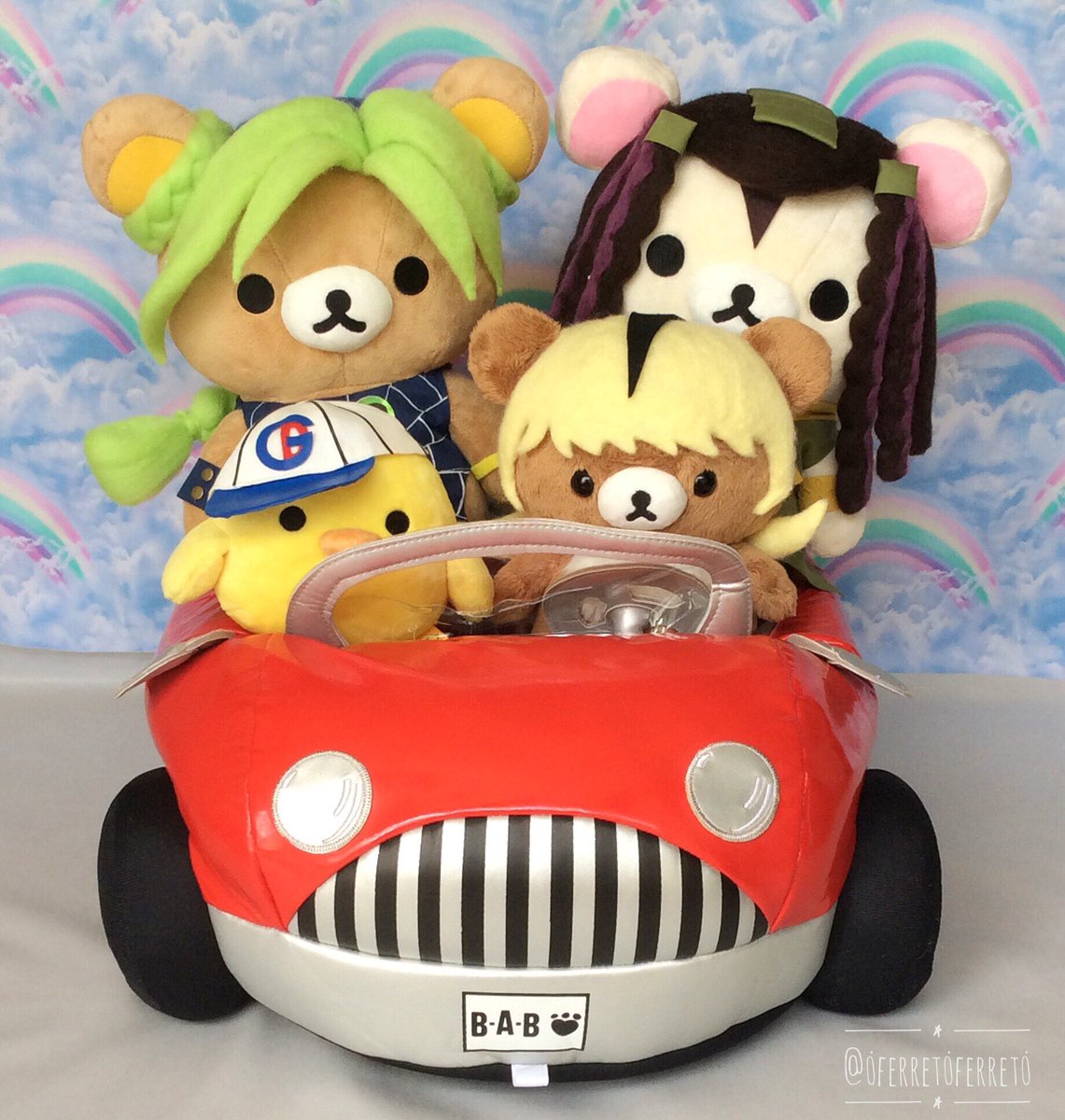 _ferret_ferret_'s tweet photo. #2023年自分が選ぶ今年の4枚
ジョジョ6部クマ詰め合わせ🐻
ヘビー・ウェザー🌈🌈🌈🌈 https://t.co/PGgJDB9jIM