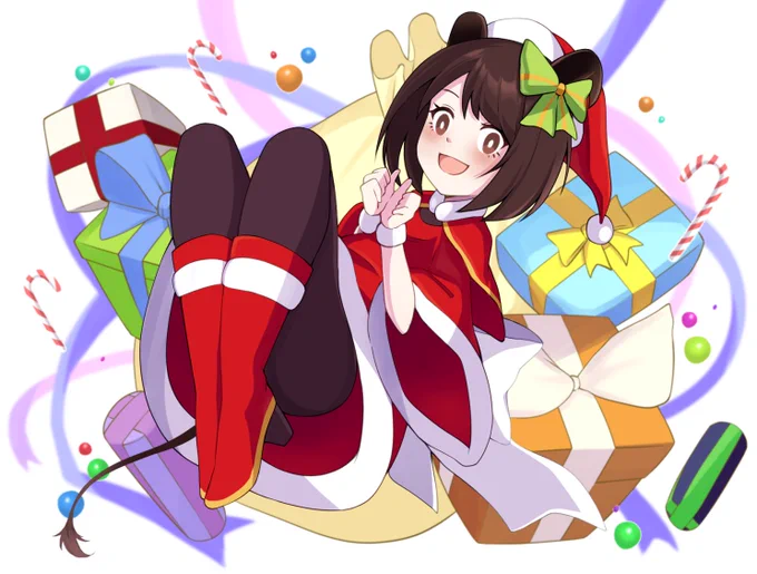 Secret Santa art for  #dinozenart #DinoSantaArt 