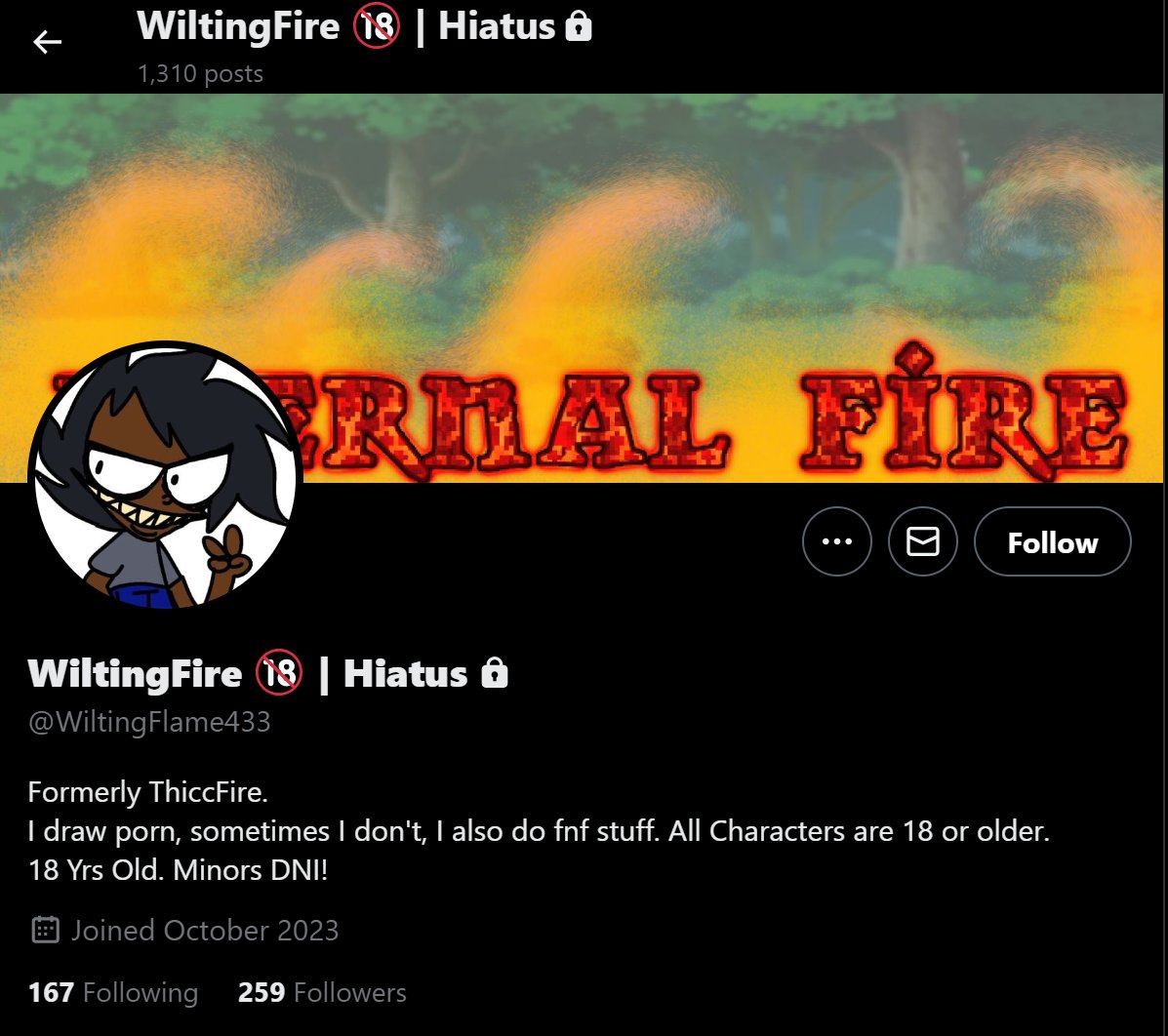 Small update on this, but I've been informed that Dee/Thiccfire changed his @ yesterday. His account is still up, just under a different @ handle, which is shown below

Please continue to spread this doc around, and also block/report his account as well.