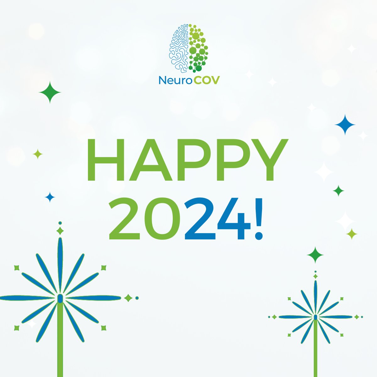 🎇Wishing you a joyful, healthy, and successful New Year! Our partners are excited to bring you the latest #research updates on #NeuroCOVID in 2024 - stay tuned! #NeuroCOV