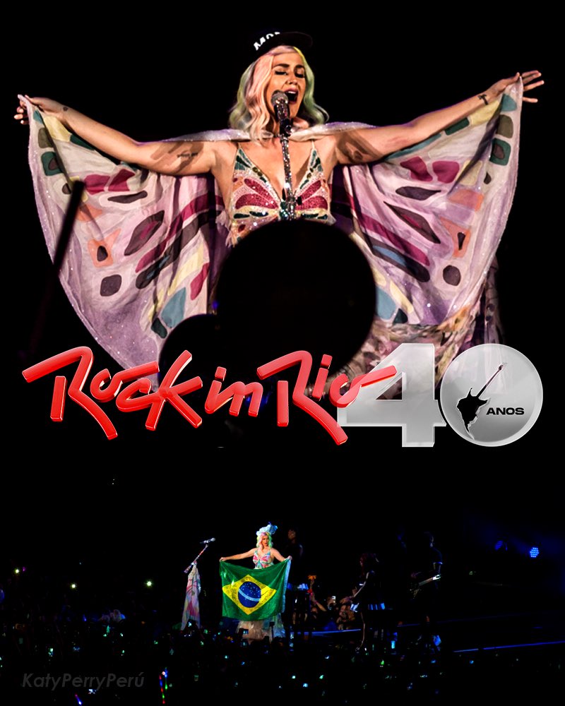 KatyPerryPe's tweet photo. Según el diario “O Globo”, confirmó la participación de Katy Perry para el festival #RockInRio del próximo año 🤩 https://t.co/0Ykx3Ybile