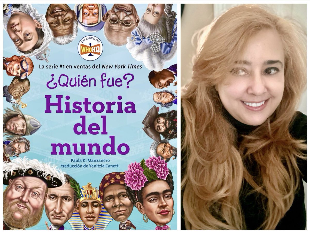 Now in Spanish! Here I share with you another book that I translated, which is part of an enjoyable and informative collection by Penguin Random House.

#translation #childrenbooks #historiadelmundo #historiauniversal #quiénfue #whowas #booksinspanish #penguinrandomhouse #prh