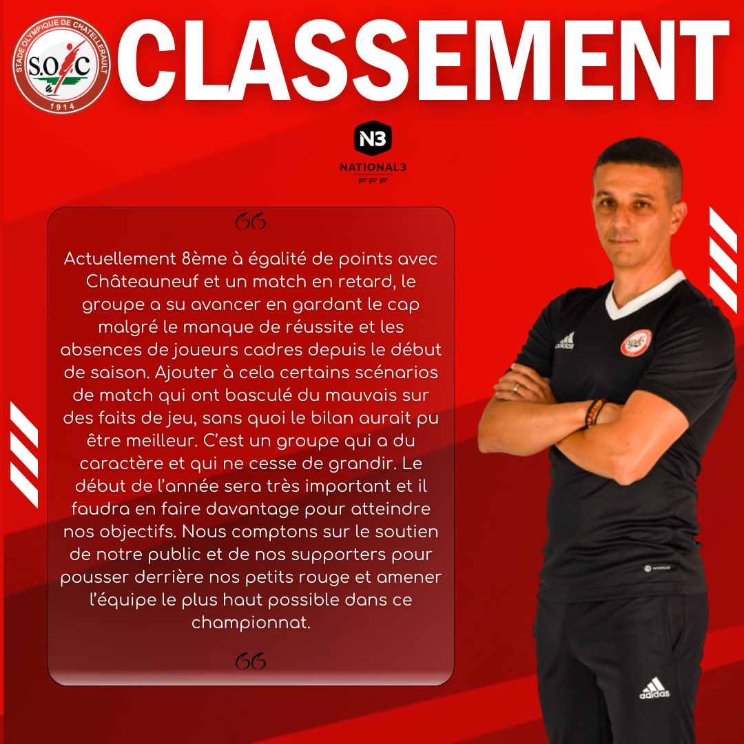 S.O. Châtellerault 🔴⚪ tweet media