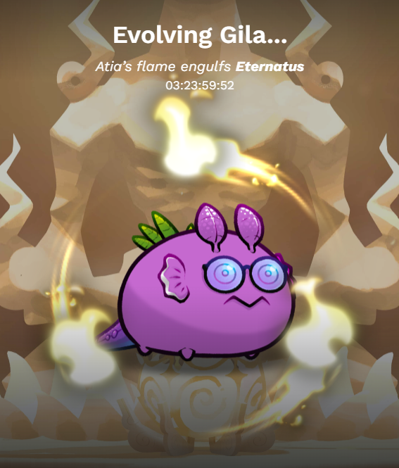 JL_Sungit's tweet photo. Eternatus reaches level 20 after grinding. I need to be fair to my AXIE and reward them equally even though my wallet is like an ONION. Why? because when I open it, it makes me cry π₯² . But no regret as long as I'm happy evolving them .
Let's goπ₯π₯π₯
#PartsEvolution https://t.co/B6VJi0vYDP