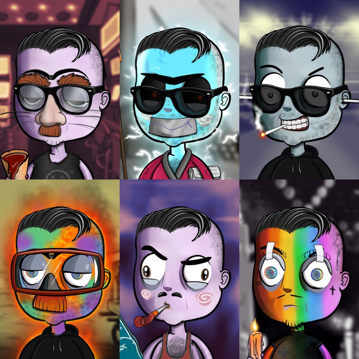 CBRNOIR's tweet photo. Don't even try and talk about the best @alwaystirednfts unless the POMADE trait is involved. #TiredAF 

I have the best. https://t.co/XdqZQHTOVd