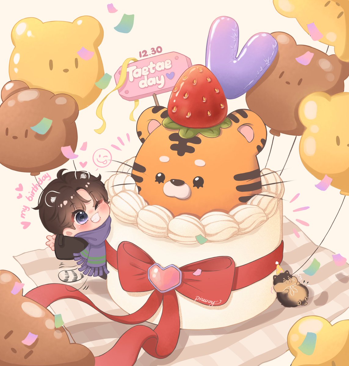 piuuvy's tweet photo. For Taetae day 💜🫶🥹
.
#TaehyungDay https://t.co/F3Q3Kmm6Mn