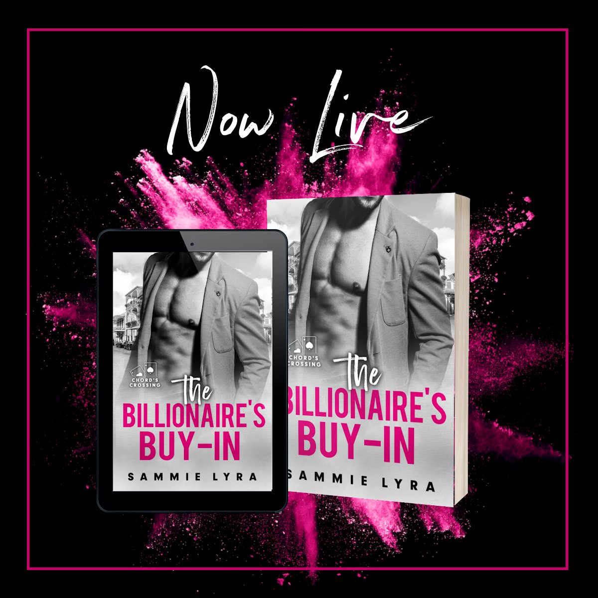 #NewRelease
The Billionaire's Buy-In by <a href="/SammieLyra/">Sammie Lyra</a>
An Instalove OTT Age Gap Romance
Chord's Crossing Series
Link: books2read.com/TheBillionaire…
#kindleunlimited #billionaireromance