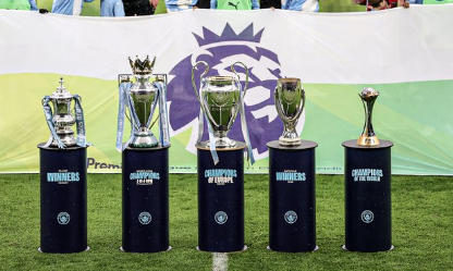 Incredible flex from Man City before kick-off vs Sheffield United. Just shows what's possible when you have a net spend of £2bn in 15 years and face 115 charges for breaking Financial Fair play rules.