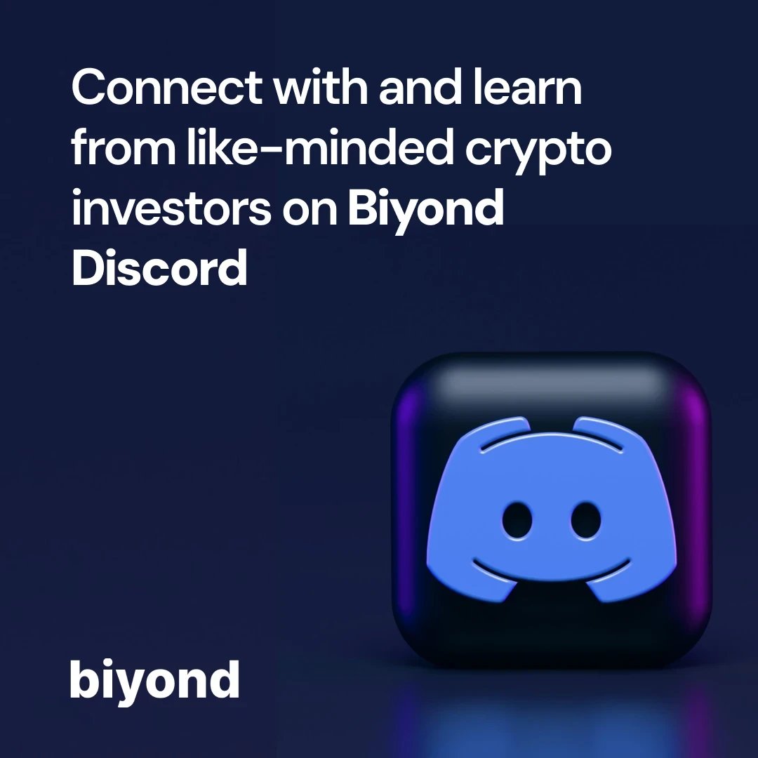 BiyondGlobal's tweet photo. Connect with and learn from like-minded crypto investors.
Exclusive access to our private Discord community

https://t.co/QmUkg0RZZN

#cryptocurrencyinvesting #cryptocurrencytrade #cryptocurrencytradingplatform #cryptocurrencytips #cryptocurrencyforbeginners https://t.co/eCuD6wsjAb
