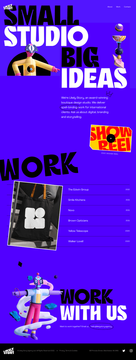 Discover a beautiful #WordPress website: Likely Story beautifulpress.net/website/likely… #MarketingBranding #WebGraphicDesign