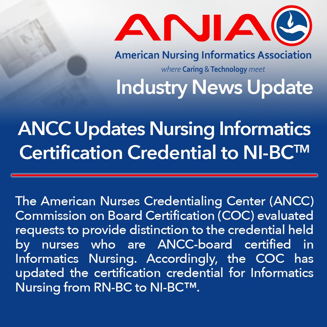 ANIA on X: “The Commission on Board Certification (COC) has