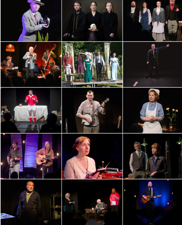 Great big thanks to one of the smallest theatres in the UK set on the very edge of Scotland at Whithorn for a wonderful 2023 season @SwallowTheatre! Photo of some of the performances from Swallow’s email.