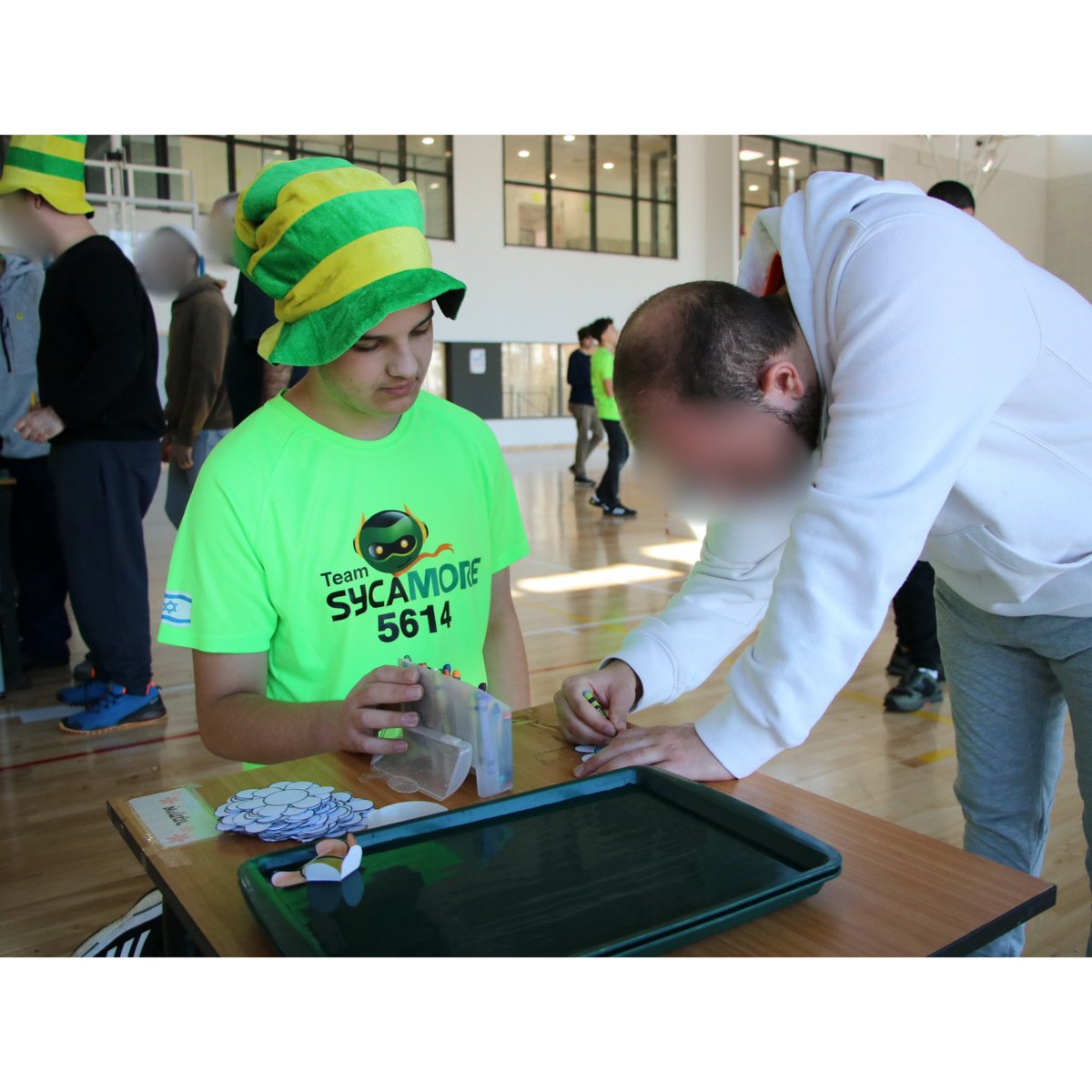 TeamSycamore's tweet photo. This week we ran an activity in βBeit Eksteinβ school. π
In the school there are students with disabilities in ages 6 to 21 who played, learned, painted and even participated in the blooming flower experiment. πͺ·
we exposed them to the world of science and technology
#OMGROBOT https://t.co/zBplacr9nn