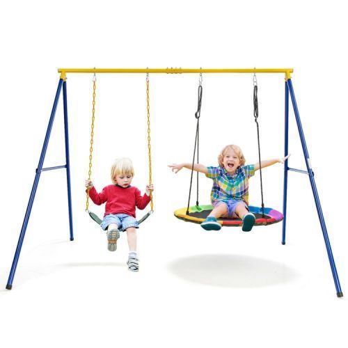 toysandbeyondco's tweet photo. Come and check out our amazing new 2-in-1 swing set for children. This swing set is designed to bring endless joy and excitement to your little ones, and you'll be delighted to see how much they love it.
https://t.co/aZpRPB3BwI
#Slideset #2-1slide https://t.co/GornfOU44z