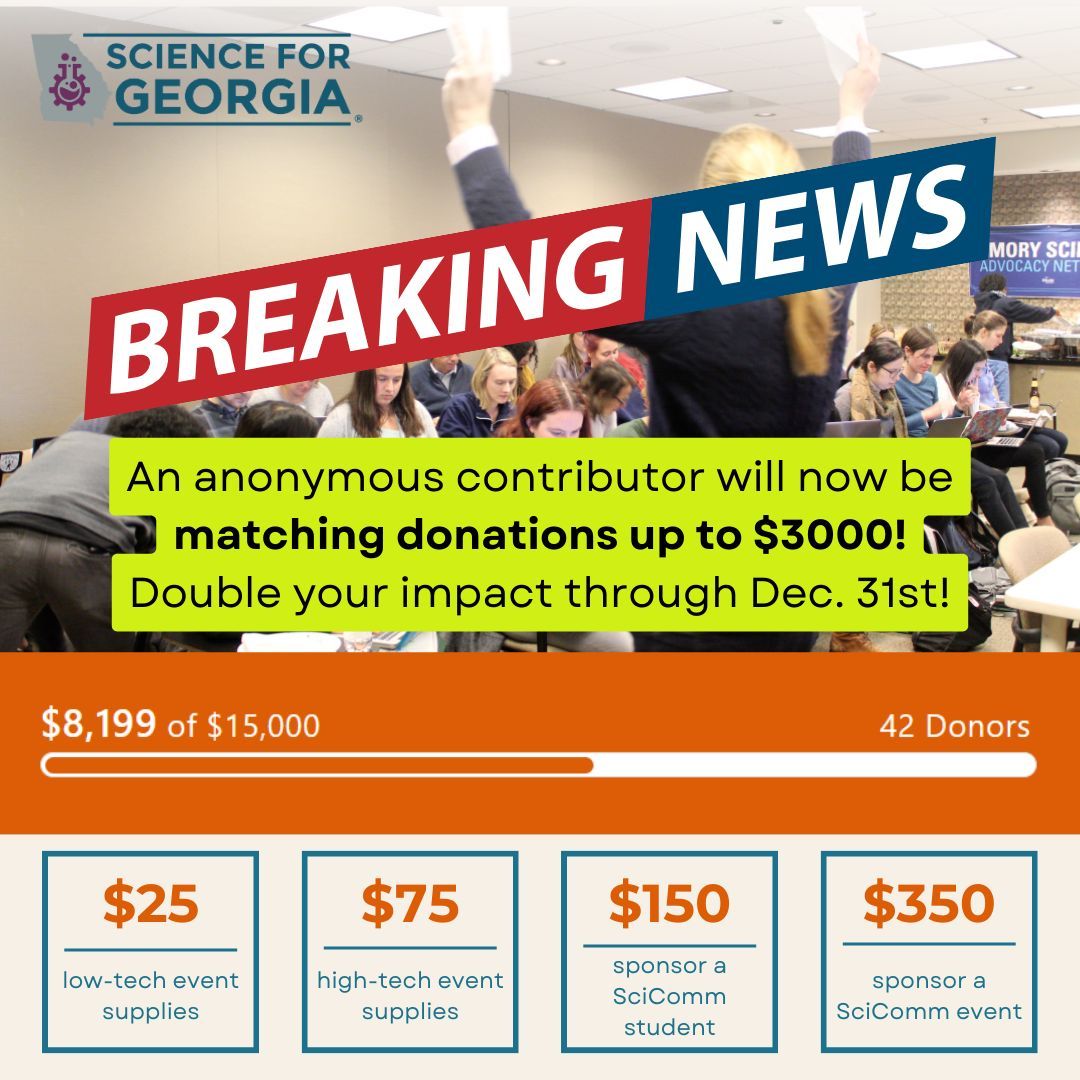 Science for Georgia Inc tweet media