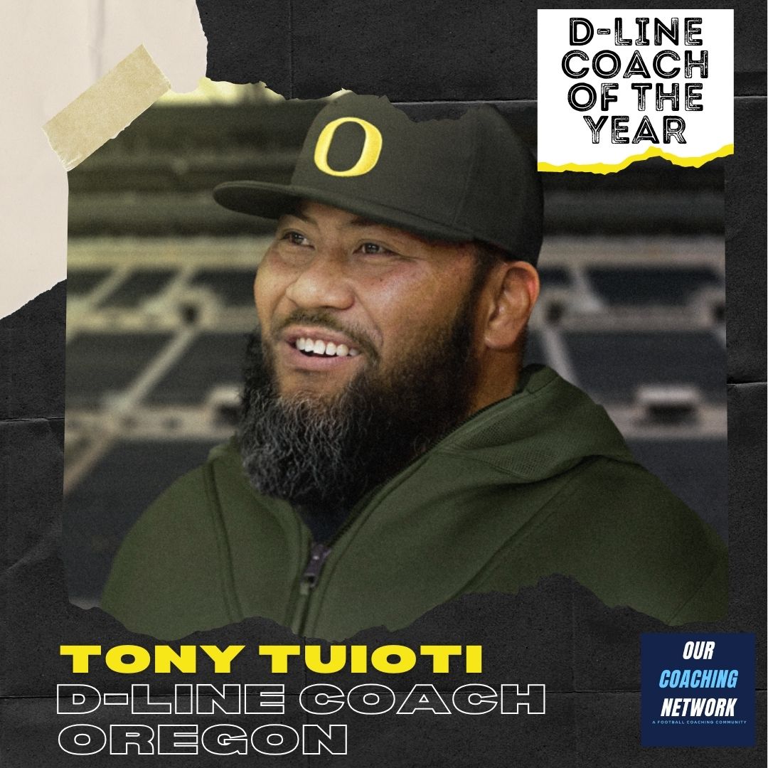 @coach_buddha @PFF 🏈D-Line Coach of The Year🏈 Our PAC 12 D-Line Coach of the Year was @oregonfootball's @CoachTuioti92👏 Had the DT Leader in QB Pressures, DT QB Hurries, the Highest @pff Graded DT in Pass Rush & 3 of the Top 6, & 3 of the Top 7 Highest Graded DTs✍️ DL Coach of The Year🧵👇