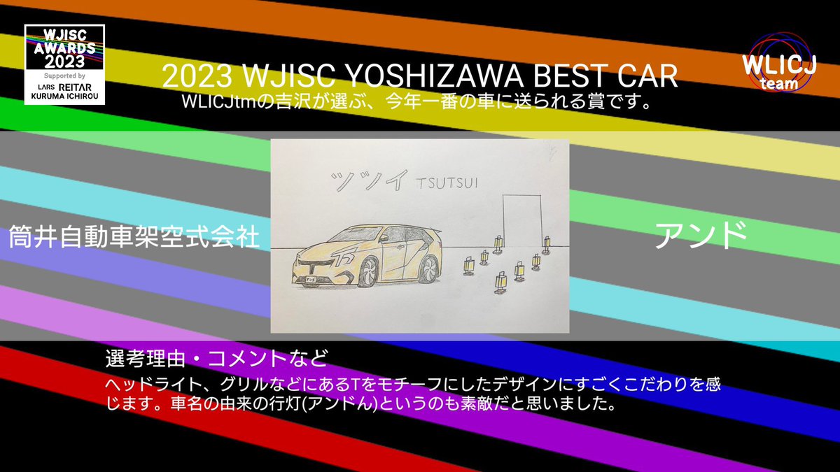 tsutsuizidousya's tweet photo. 弊社は #WJISC_AWARDS_2023 にて多数の投票をいただき、受賞をしました
自分に投票しなかったので、0票かもしれないと思っていましたが(笑)このような評価をしていただけたことを大変嬉しく思います
まさに感無量です
さらに、このような場を設けていただいた@WLICJ_team様に感謝申し上げます https://t.co/jNmxlYaecG
