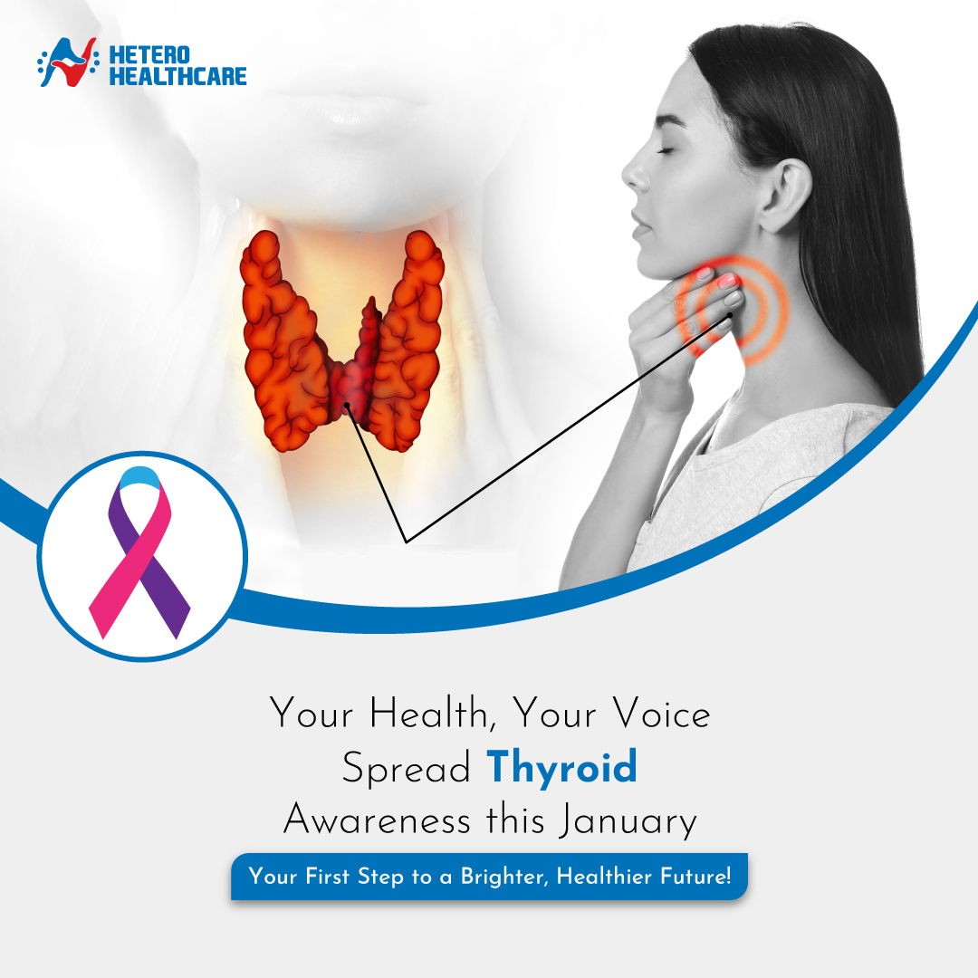 January is Thyroid Awareness Month! Empower your health, be informed, and join us in raising awareness. Let's unite, inspire, and make a difference together! 🌟 #ThyroidAwareness #YourHealthYourVoice