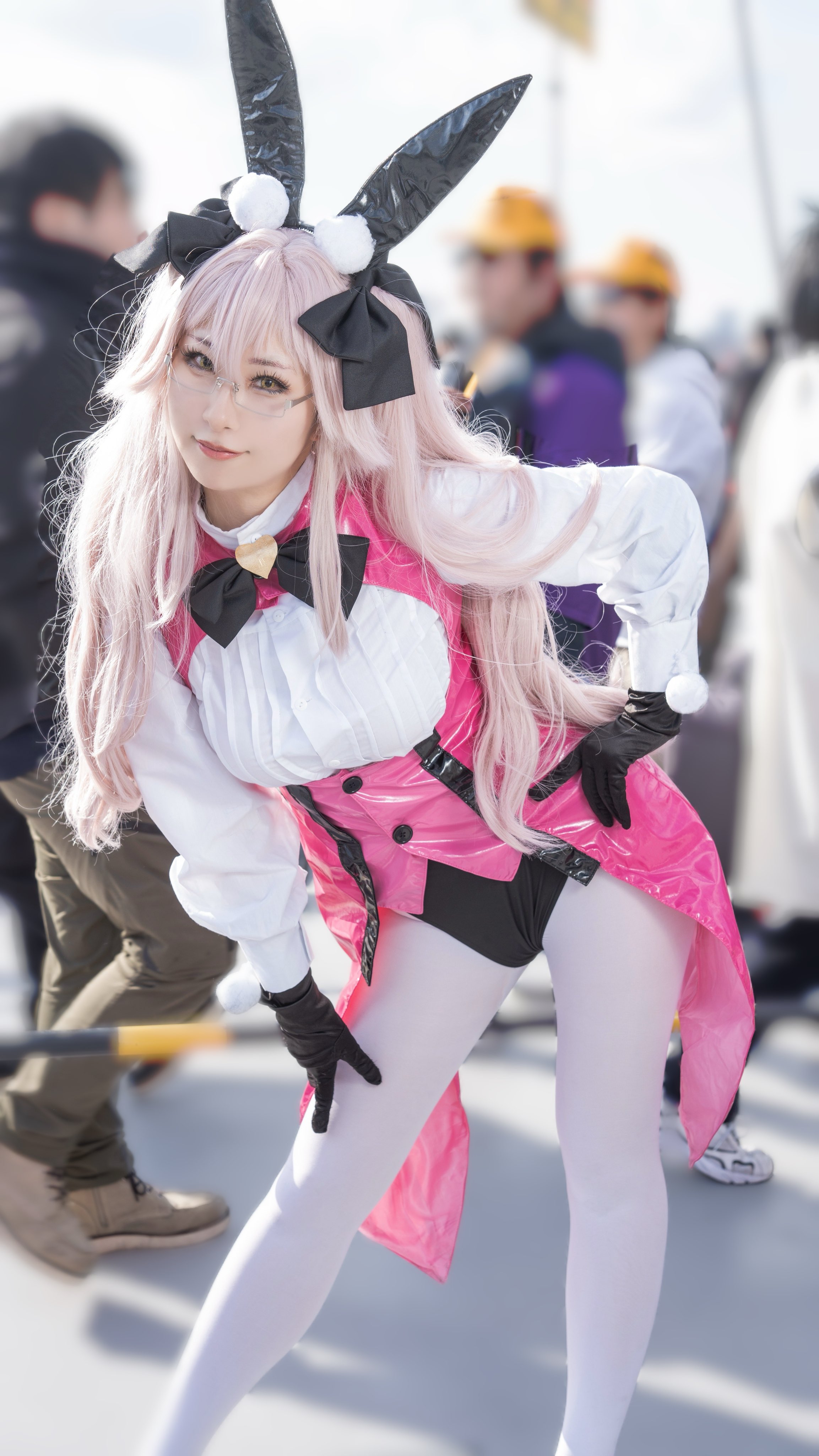 尻尾付き✴︎ FGO　光のコヤンスカヤ　第二再臨「霊衣NFFバニー」コスプレ衣装 FGO】光のコヤンスカヤの霊衣“NFFバニー”の開放素材と入手方法