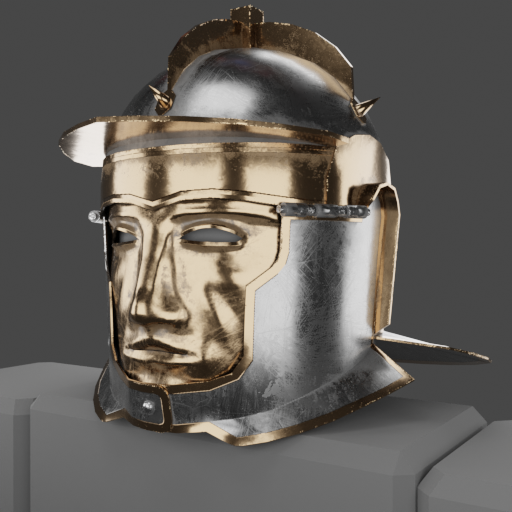 Inertians57's tweet photo. Niederbieber Helmet

#ROBLOX #RobloxDev #substancepainter #Blender
#3dmodeling https://t.co/aiAsqhYFgW