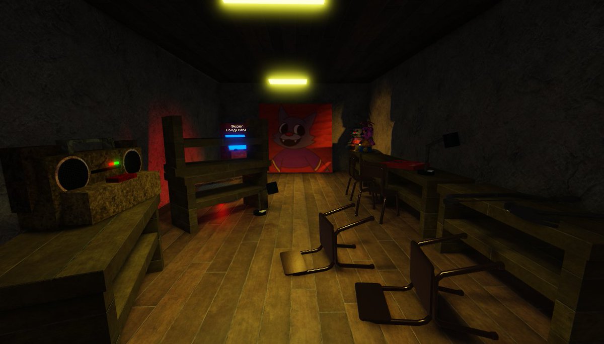 DarnDangDevelop's tweet photo. The game has you, an overly curious bystander, sticking your nose a bit too deep into the construction site of the new Shopping Mall in-town, and you end up trapped somewhere you certainly shouldn't be.

You've disturbed something, and it wants to capture you, find an exit, FAST! https://t.co/21sReXnyXm