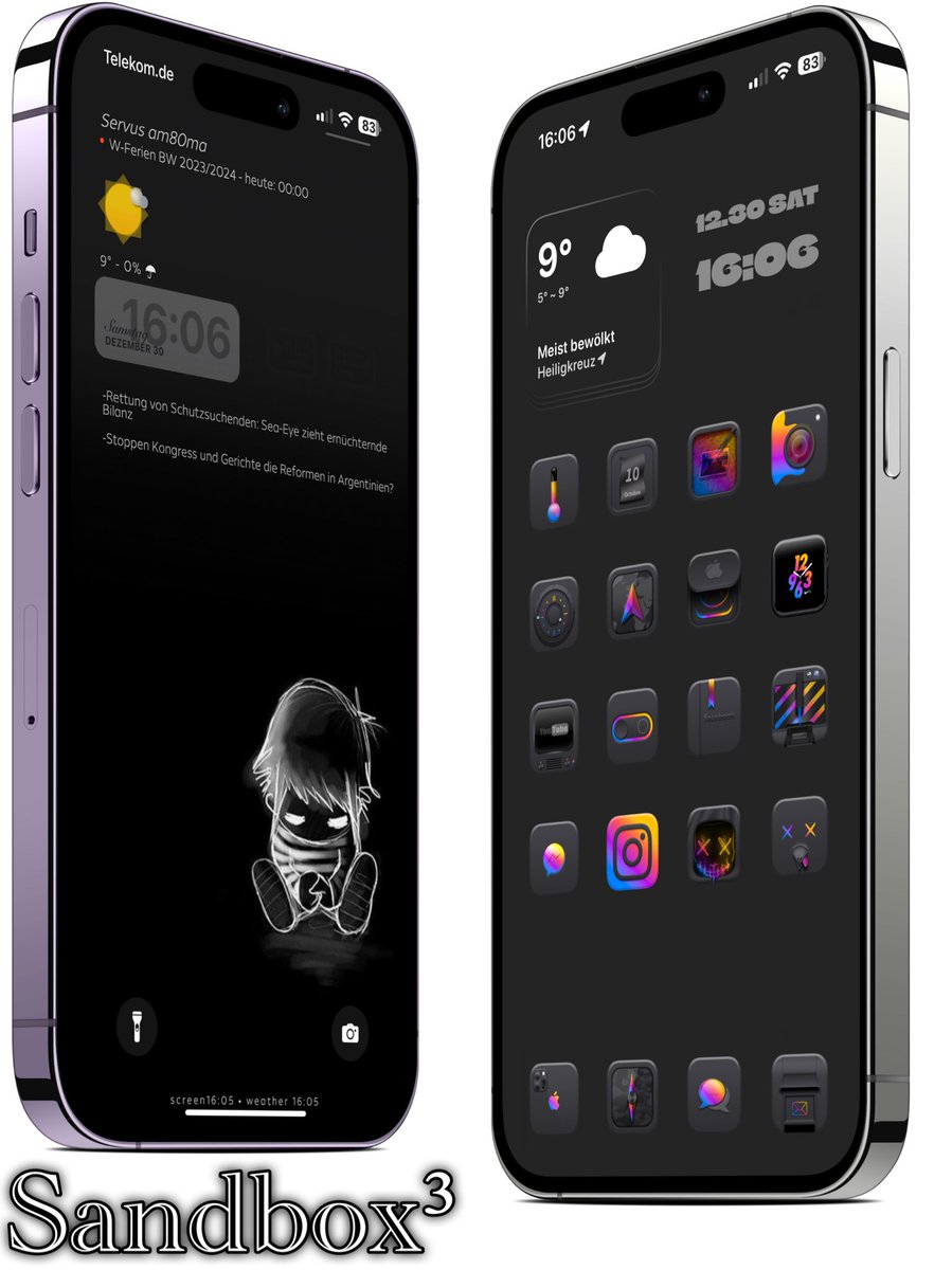 _am80ma_'s tweet photo. Simple setup for the last days this year 
#nojailbreak #iOS17 .3beta1 
#Innovation 
#Sandbox3
@thewaytozion 
Credits to @af0erster31 @kleinmone @Attairdu57slm 

#betateam 
@Jkauf55 @Jesse0166 @uhoffi09 @Kristen1Su https://t.co/datCdFroYq