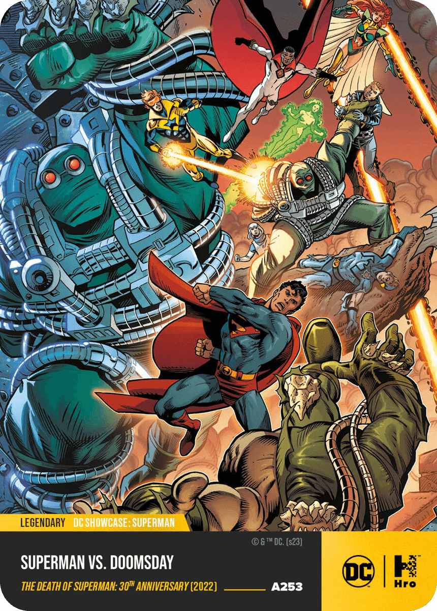 HroFeed's tweet photo. DC Showcase: Superman 2023 Legendary Superman vs. Doomsday (mint #A253) just sold on #Hro
Sold Price: $90.03 USD
Total Minted: 300
ℹ️ More information: https://t.co/mMP6VWVBU0 https://t.co/Dy9NbIWsLo