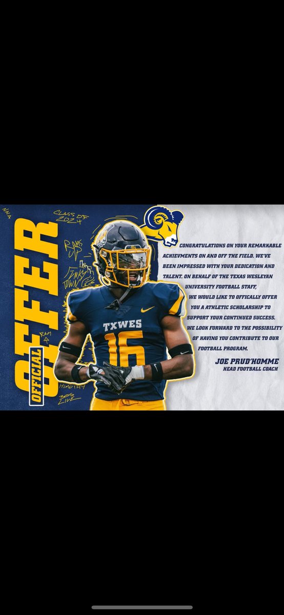 kc_underrated's tweet photo. Blessed to receive an offer from TXWES ! AGTG #repost @Callie_Cam @CoachJoeWillis @DonnieBaggs_ @CoachMJMathis @PrepRedzoneTX @JabaraWilliams @JHARRISONN32 https://t.co/JaT1nxadmv