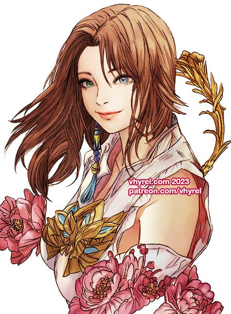 Yuna. 🌸 #FFX #FF10. Shop: vhyrel.com.