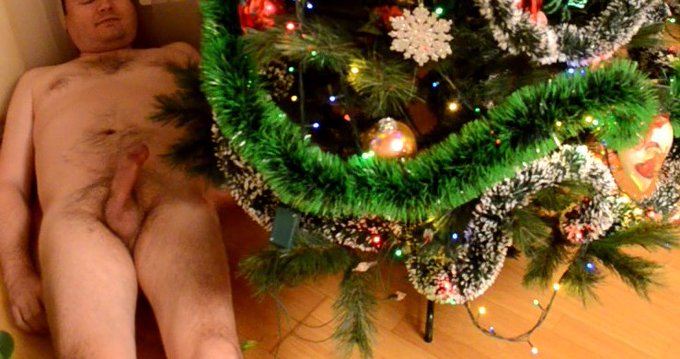 My cock and ass under christmas tree:) https://t.co/zU8Srr13sx<a href="/tag/cumchristmas"class="tags"><span>#cumchristmas</span></a>