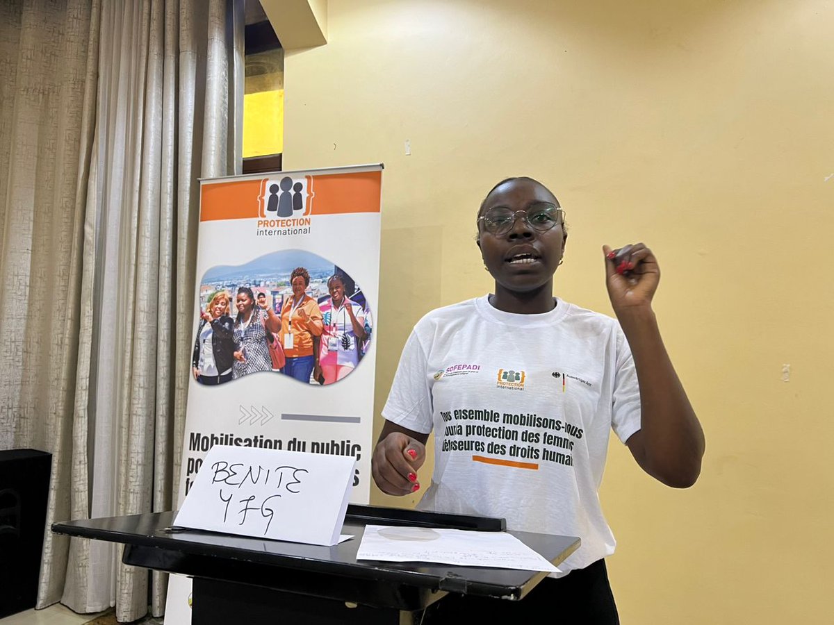 ChishugiJ's tweet photo. Goma: l'atelier est presque à sa fin " ensemble mobilisons-nous pour la protection de femmes défenseuresdes droits humains" c'est le thème qui a réuni le ddh sous l'invitation de @PI_AfricaHub @sofepadi
#ProtectionFDDH
#RightsToDefend
@PI_AfricaHub
@UEenRDC
@droitshumains_M https://t.co/v9qbWBNITC