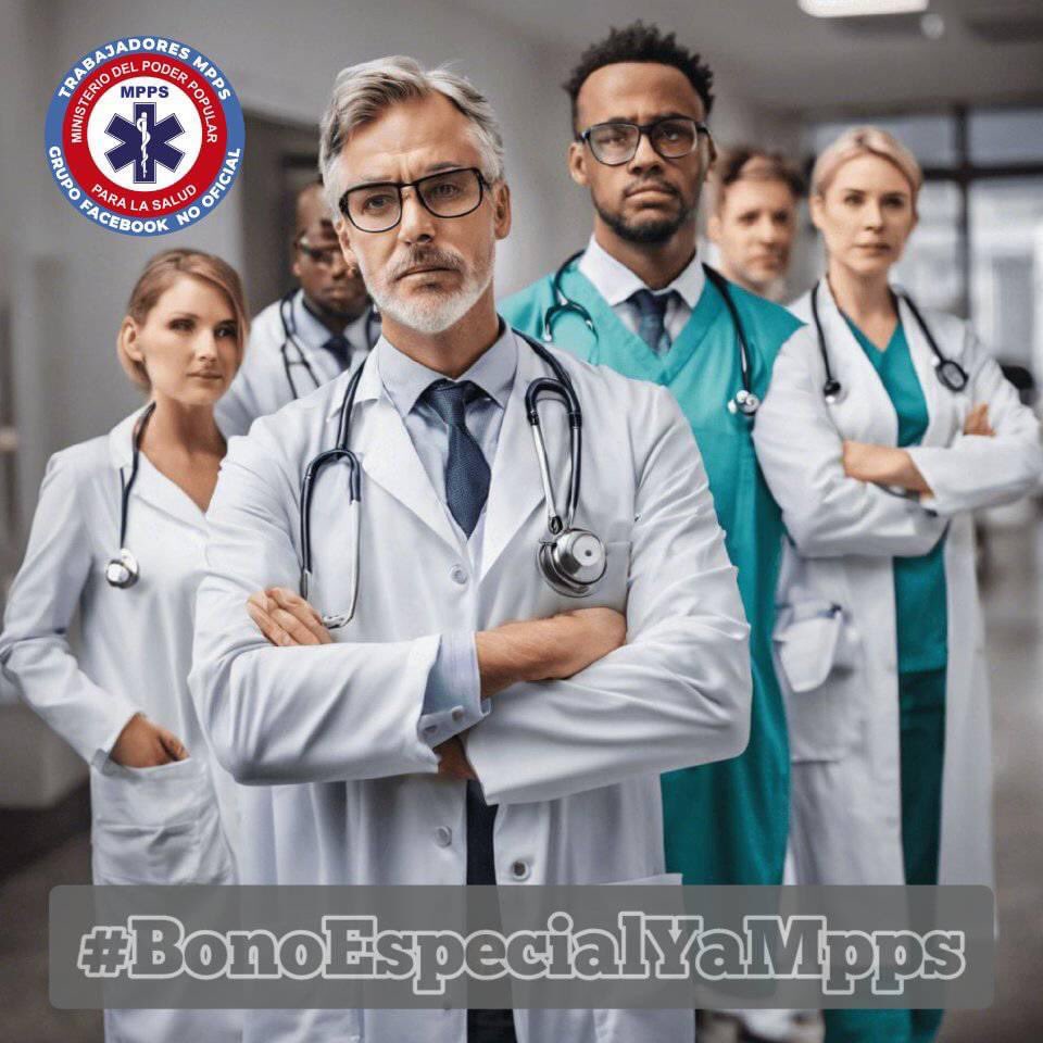 #BonoEspecialYaMpps
<a href="/NicolasMaduro/">Nicolás Maduro</a> 
#BonoEspecialYaMpps Nosotros también somos parte importante del funcionamiento de un Estado porque sin SALUD no hay Vida