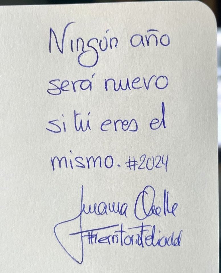 Tal cual!! Fuerza...2024💪🏽💥