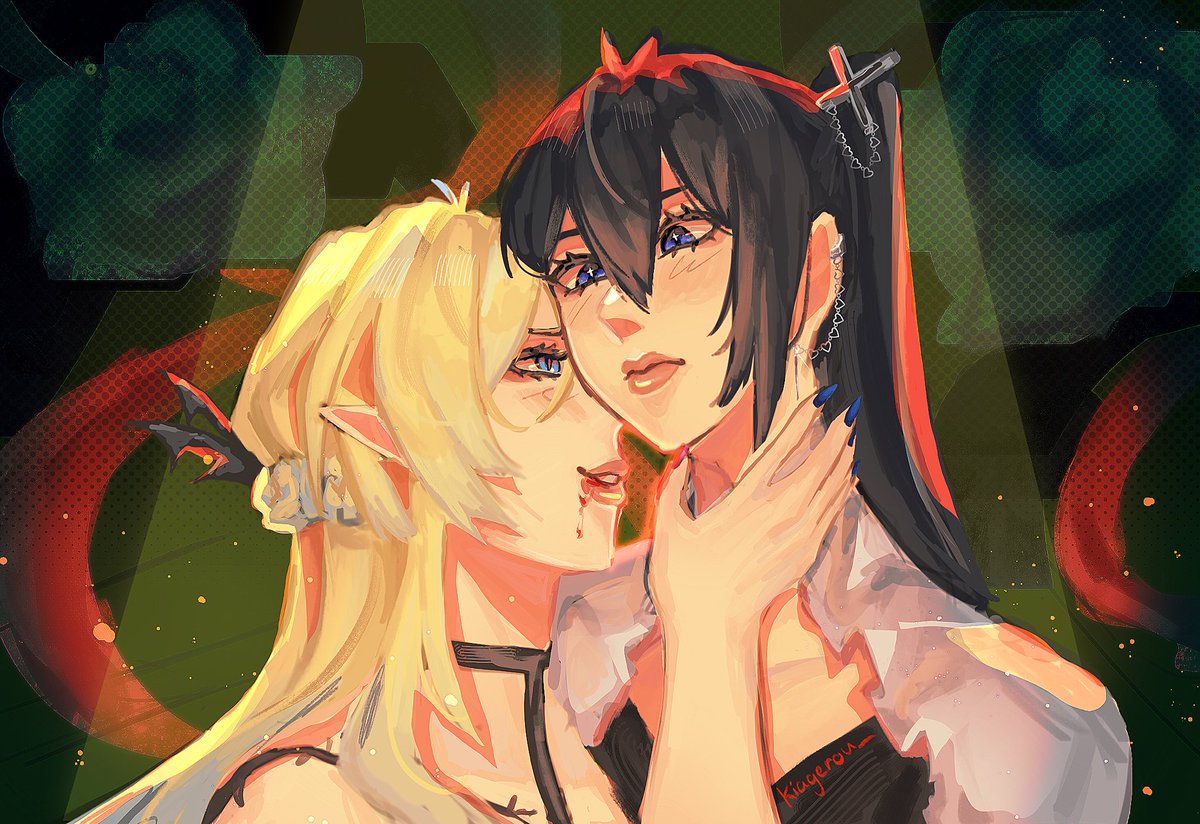 dawntodust_'s tweet photo. vampire au kaisagi 
#ブルーロックFA #kiis https://t.co/vxqru7VL7I